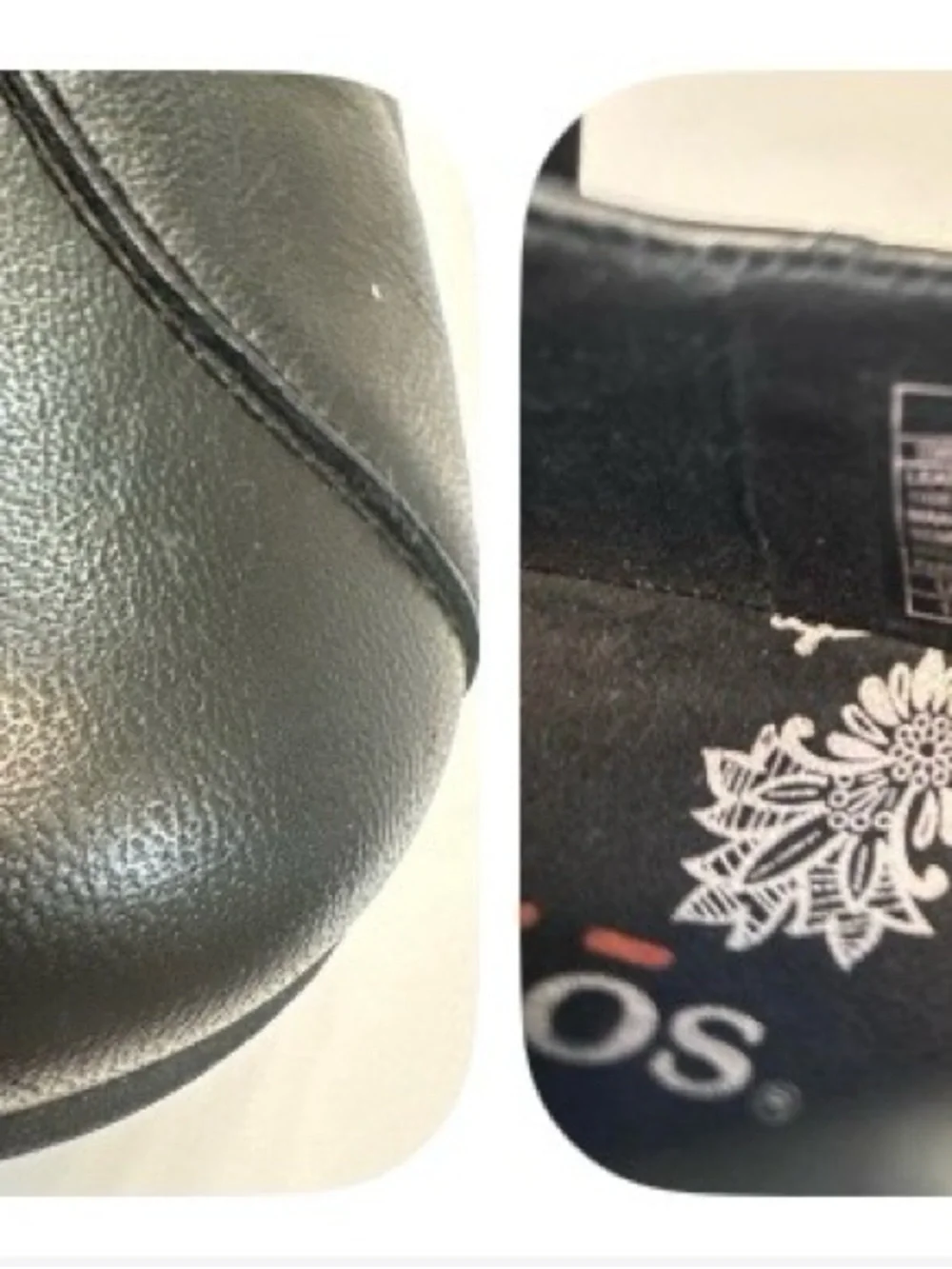 Taos Town Center Leather Slip-on Black Comfort Shoes Women’s 10